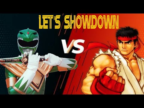 green ranger vs Ryu / sprite animation