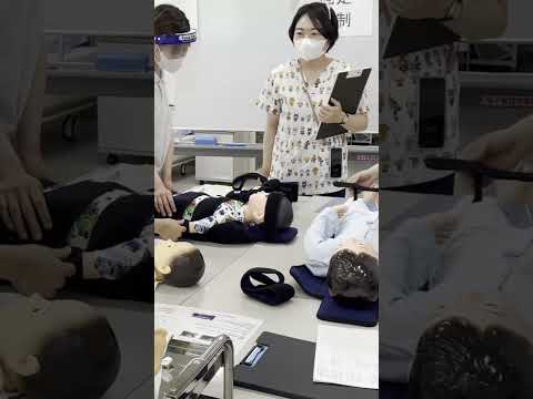 看護学科の授業に潜入！　#shorts