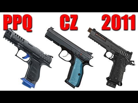PPQ Steel Frame Match vs CZ Shadow 2 vs 2011 Pistol