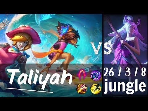 Taliyah Jungle vs Lillia - Challenger Replay KR