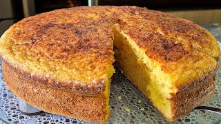 Quando quero UM BOLO DE MILHO GOSTOSO eu faço ESSA RECEITA e nunca SOBRA NADA