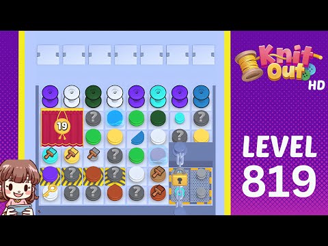 Knit Out Level 819 Solution Walkthrough
