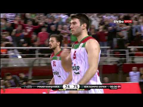 Maç Özeti:Pınar Karşıyaka - Beşiktaş Sompo Japan