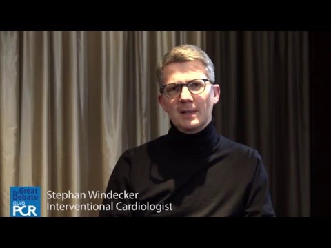 EuroPCR 2016 Great Debate - extending TAVI to low risk patients: Stefan Windecker