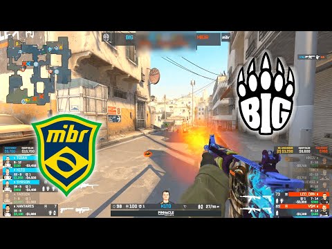 BIG vs MIBR - Flashpoint 2 - DUST 2 Highlights