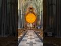 HELIOS by Luke Jerram at Bristol Cathedral #sun #art #sculpture #cathedral #bristol #space #relaxing