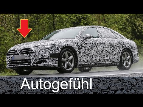 New Audi A8 spy shots Erlkönig- Autogefühl