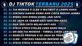 Download lagu DJ TIKTOK TERBARU 2025 🎧 DJ TIA MONIKA X CLBK X WUTWUT 🎵 DJ CINTAKU HANYA KAMU AHH CINTA MERAH JAMBU mp3