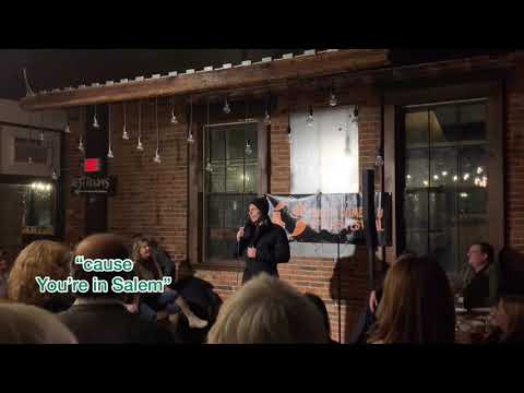 Comedian Jonathan Flanagan yells at heckler