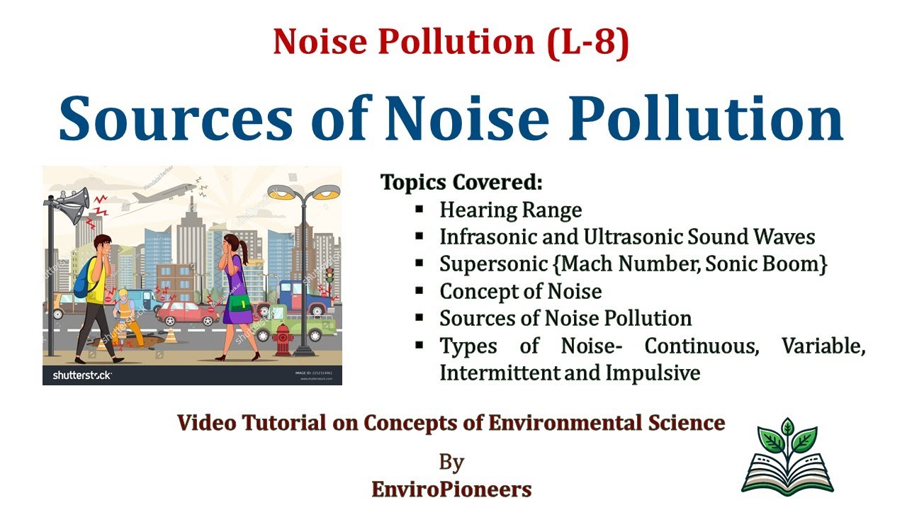 Noise Pollution L-8: Sources of Noise Pollution | Environmental Science | UGC NET