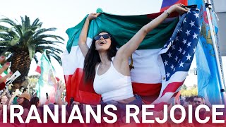 Download lagu Iranians do the 'Trump dance' to YMCA to thank the president for killing Ayatollah Khamenei mp3