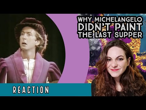 Why Michelangelo Didn't Paint the Last Supper - MONTY PYTHON - REACTION!