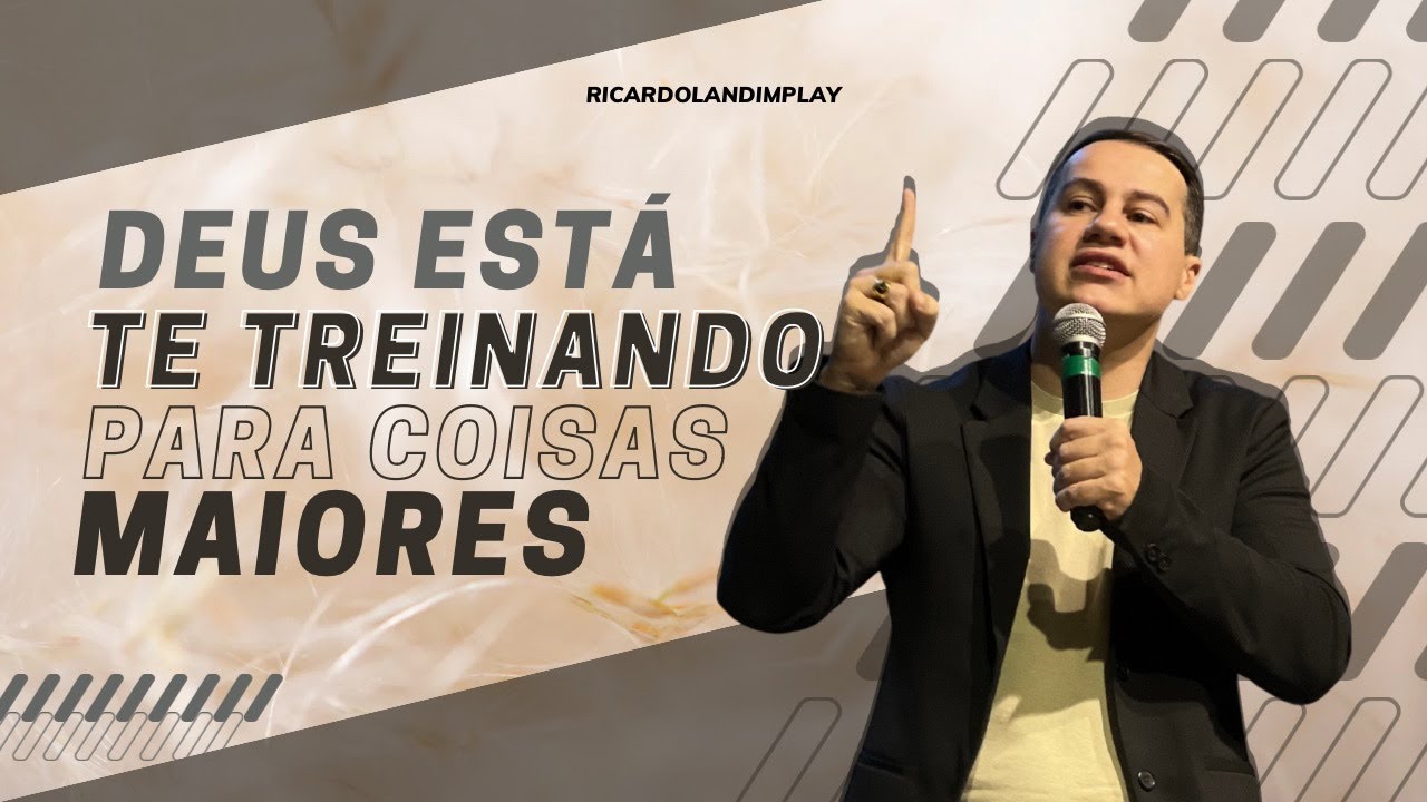 DEUS ESTÁ TE TREINANDO PARA COISAS MAIORES I RICARDO LANDIM I RADICAIS LIVRES