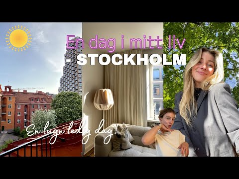 En dag i livet - Stockholm edition (min första vlogg!!)