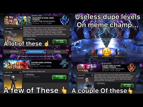 Crystal Opening Compilation from the Month of May! 6 Star’s, Featured 5 Star’s, & more! MCOC