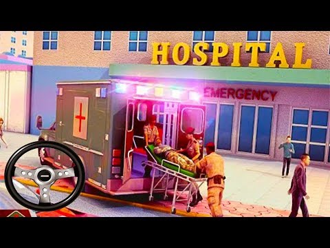 US Army Ambulance Rescue Driver ▶️ Best Android Games - Android GamePlay HD - Ambulance Simulator