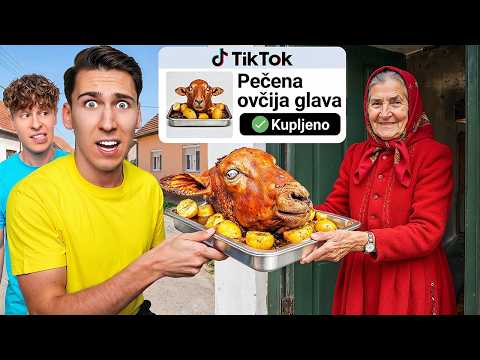 JEDEMO HRANU SA TIKTOK OGLASA 24 SATA!