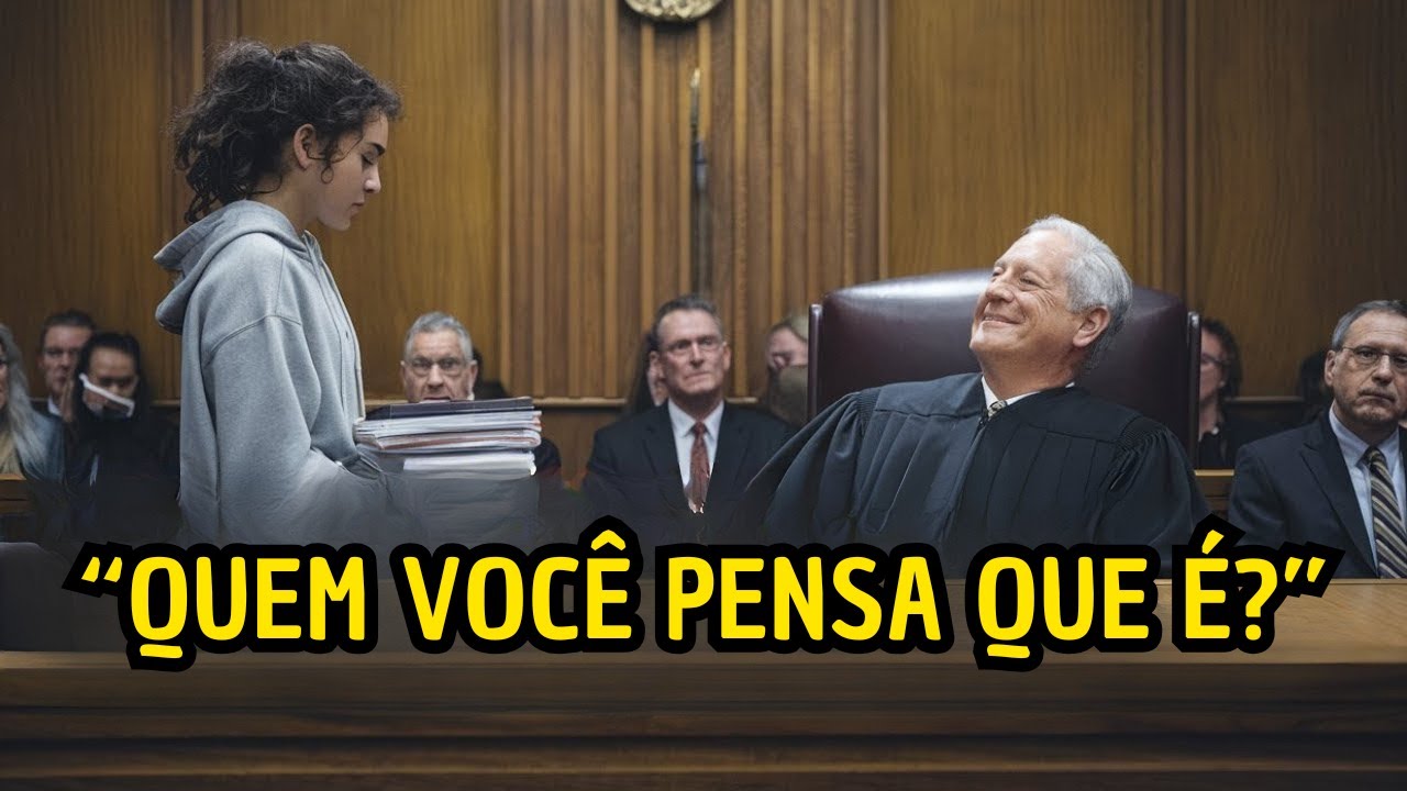 Juiz zomba de adolescente no tribunal - chocado ao saber que ela é uma advogada genial disfarçada!