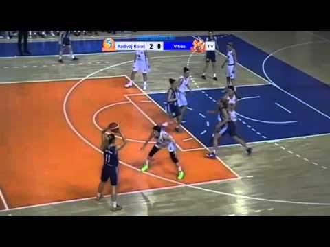 19.01.2016. ZKK Radivoj Korac - ZKK Vrbas Medela - 1. poluvreme