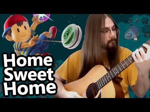 EarthBound - Home Sweet Home [Ambient Guitar / Synth Cover]