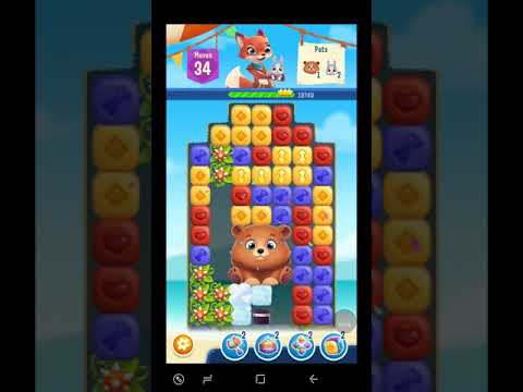 Pet Rescue Puzzle Saga Level 223 ~ No Boosters