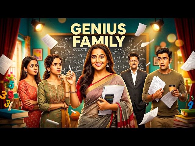 GENIUS FAMILY | Full Movie | Vidya Balan, Sanya Malhotra | Biographical Drama | Hindi Movie SDDEFAULT Thumbnail