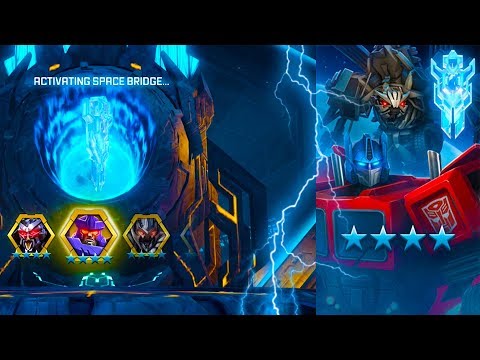5x 4 STAR BOT CRYSTAL OPENING! - Transformers: Forged To Fight