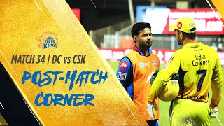 IPL 2020 Match 34: Post-match corner: DC vs CSK #Whistlepodu #Yellove