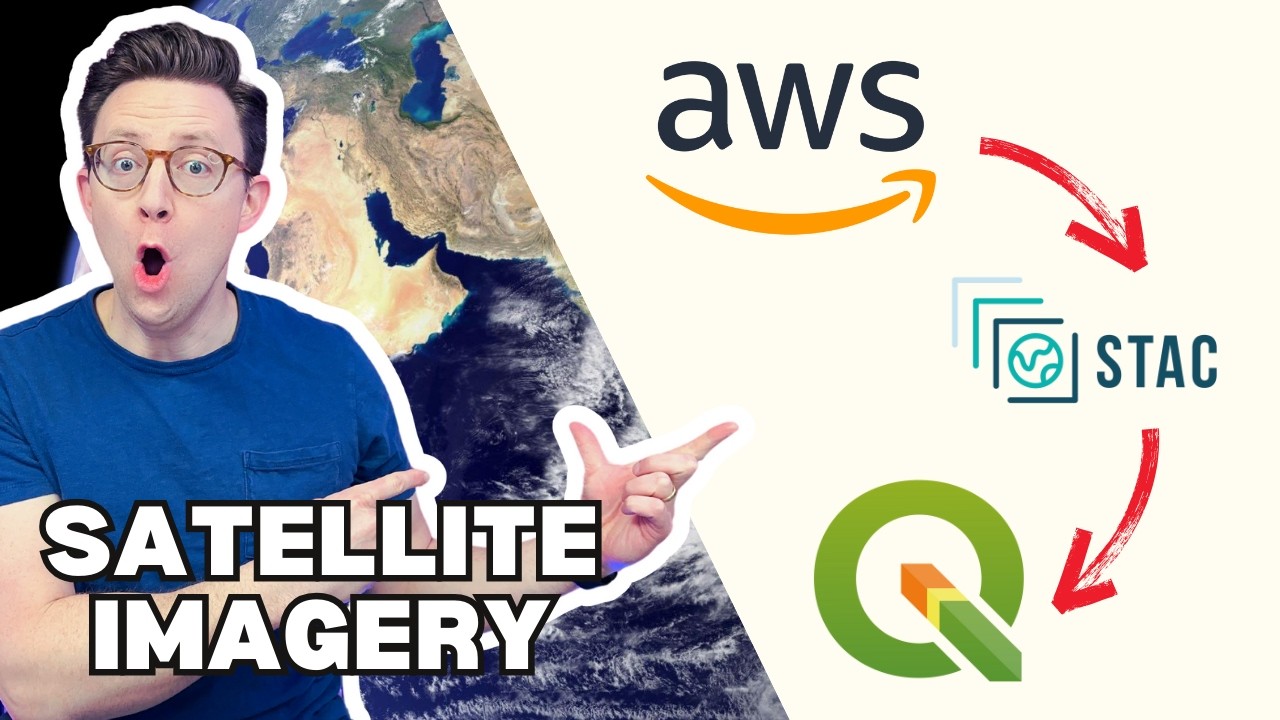 Load Sentinel & Landsat Data into QGIS in Seconds (Direct from AWS with the STAC Plugin)