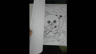 Adorable Circle Of Life Coloring Book Flipthrough