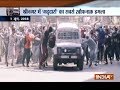 CRPF vehicle attacked by stone pelters in Jammu and Kashmir