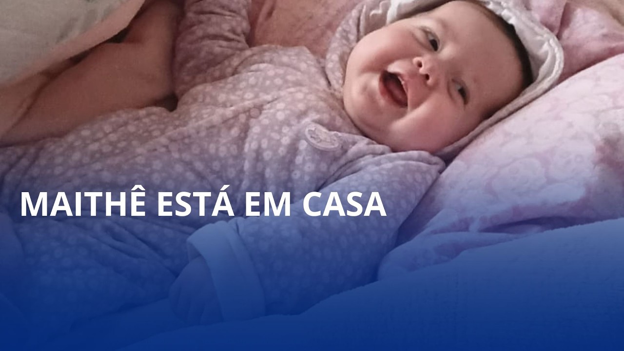 Depois da luta, a vitória: Maithê volta para casa