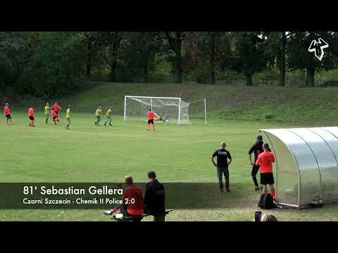 20240914 Czarni Szczecin - Chemik II Police 3:0 skrót spotkania