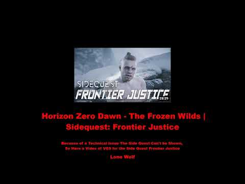 Horizon Zero Dawn #66: The Frozen Wilds Side Quest Frontier Justice