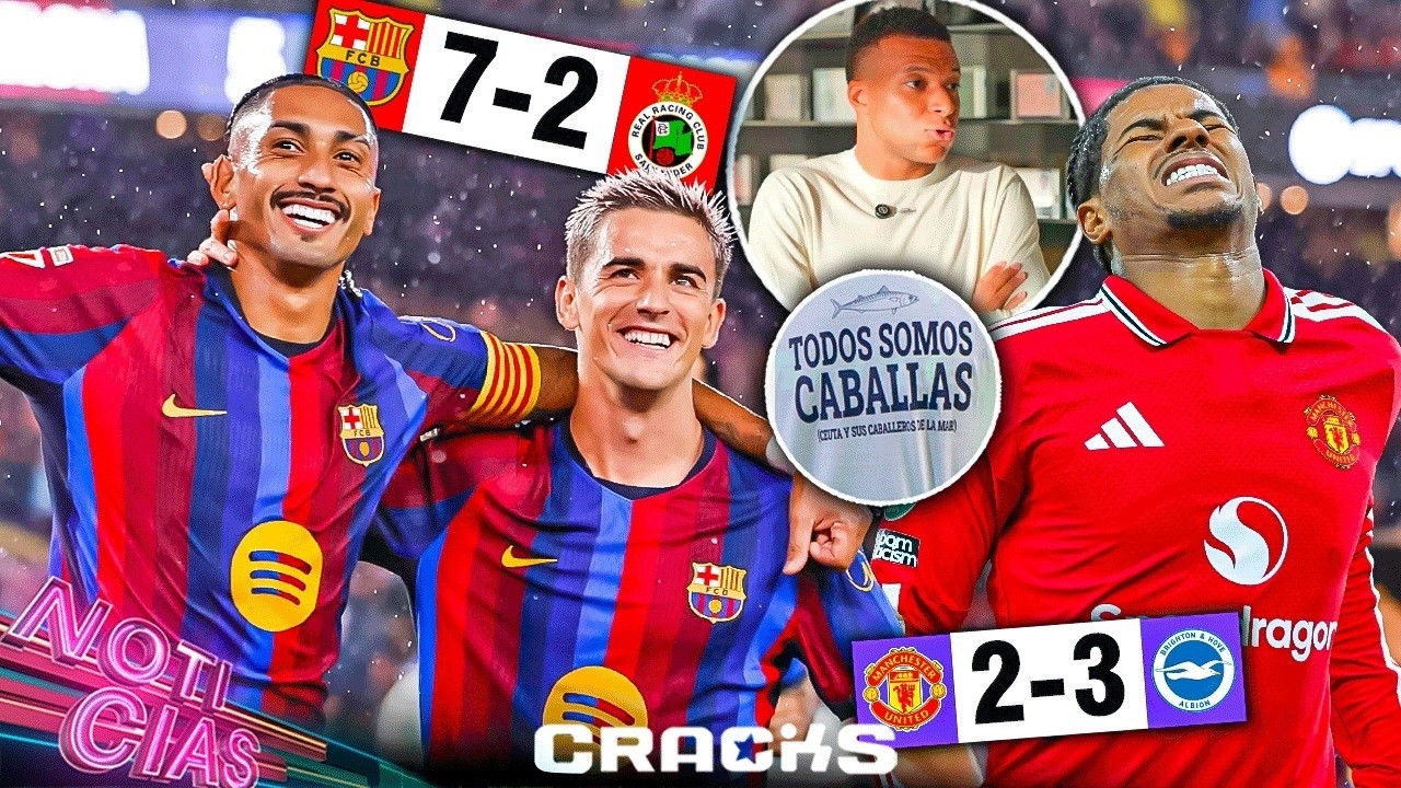 ¡7 a 2! Histórico arranque culé | Mbappe explica: "Nada vs Ceuta" | Remontada hunde al United