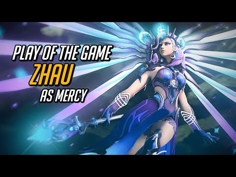 *Top 200* Mercy Play of The Game 💜🌙 Huge Damage Boost! - Overwatch 2
