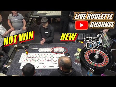 🔴LIVE ROULETTE | ⭐NEW⭐No Camera Movement 🔥 HOT WIN In Real Casino 🎰 Exclusive ✅ 2023-06-03