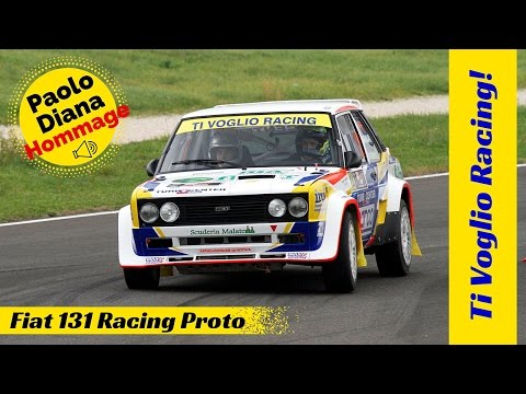 Paolo Diana and his 300 bhp Fiat 131 Racing Proto - Pure Sound!
