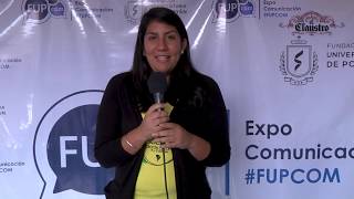 Belén Arce Terceros FUPCOM 2019