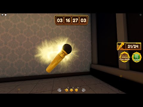 All 24 Golden Microphones Location | Roblox 24k Golden Concert Experience Free Items