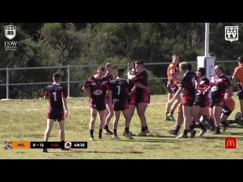 2019 IDRL Under 18s Round 14 Highlights - Helensburgh Tigers vs Collegians