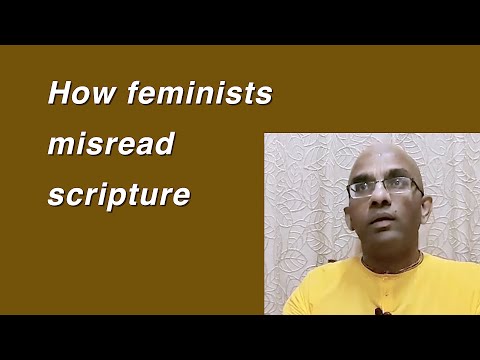 How feminists misread scripture || Chaitanya Charan