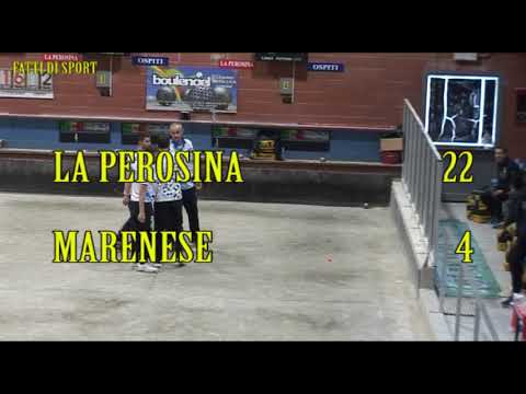 Bocce Campionato Nazionale Serie A 2021 : Highlights  Perosina - Marenese