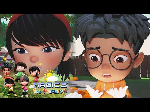 Kekuatan Magic 5 Saling Tertukar, Pengaruh Dari Jam Tangan? | Magic 5 The Animation - Episode 58