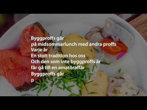 Midsommarlunch hos 100% Proffs