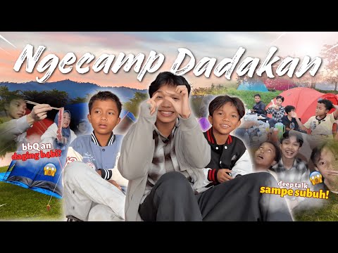 IBU NGAJAKIN NGE CAMP DI KAKI GUNUNG CIREMAI