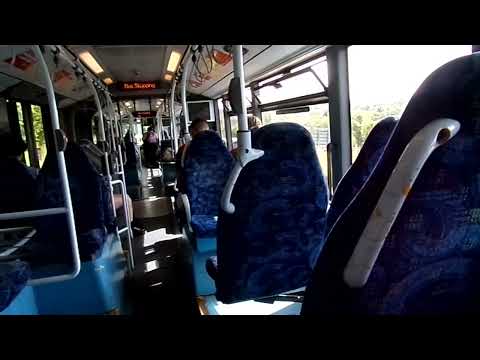 Mercedes Citaro G ExGAL MAL118 & Go North East 5347, Brighton&Hove 127 BP57UYK Journey on Service 25