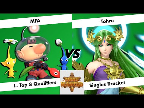 Most Wanted 3 - Loser's Top 8 Qualifiers - MFA (Olimar) vs Tohru (Palutena)