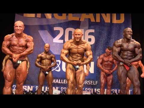 1st Callout - Masters Over 40 - NABBA England 2016