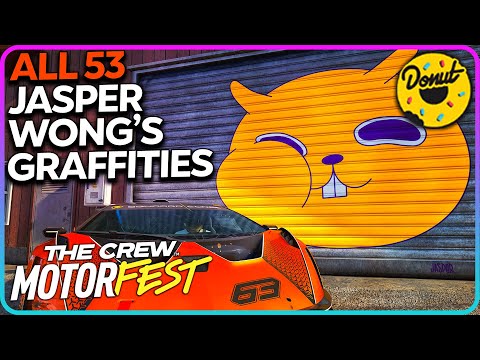 All Donut x Jasper Wong Graffities (Rule The Streets) Crew Motorfest